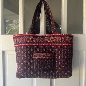 Handmade Vintage Cottagecore Quilted Carry-All